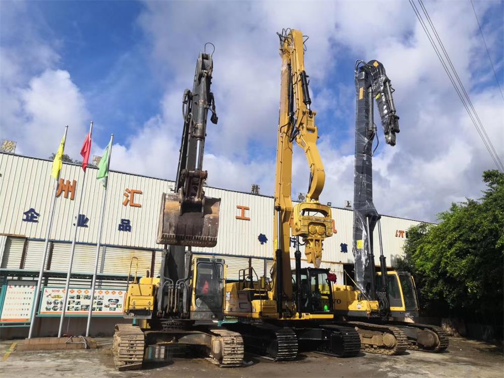 挖掘機打樁臂：鄉(xiāng)村道路建設(shè)“新能手”